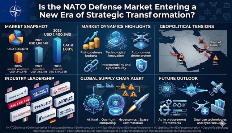 NATO Defense Market Set to Reach 1400 Billion by 2035 Amid Rising Tensions