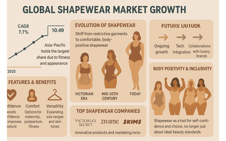 Shapewear Market Projects 8% Growth Rate Amid Global Trade Tensions